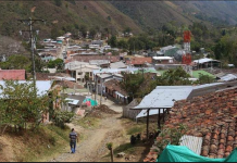 Disidencias de las FARC tienen centro de entrenamiento de niños reclutados Panorámica de Toribío