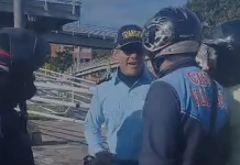 Muere moticiclista en retén de Tránsito Protesta