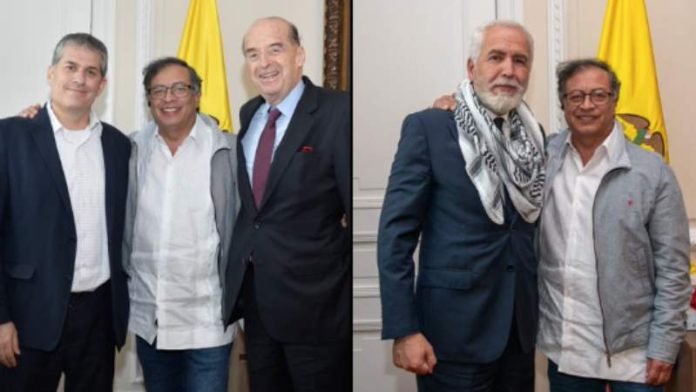 Presidente Gustavo Petro junto a Embajadores de Israel y Palestina: Compromiso con la Paz