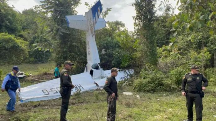 Muere piloto de avioneta tras accidentarse en Barrancabermeja