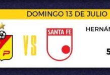 Todo listo para el partido entre el Deportivo Pereira y el Independiente Santa Fe por la fecha 1 de la Liga BetPlay 2