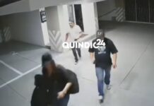 ROBO MASIVO EN EDIFICIO AL NORTE DE ARMENIA FUE CAPTADO POR CÁMARAS DE SEGURIDAD