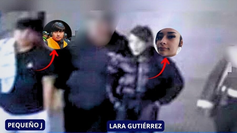 Reunión entre Lara Morena Gutiérrez y Pequeño J (Tony Janzen Valverde Victoriano)