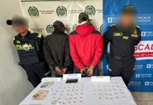 Capturan cabecillas del microtráfico en Anserma, Caldas.
