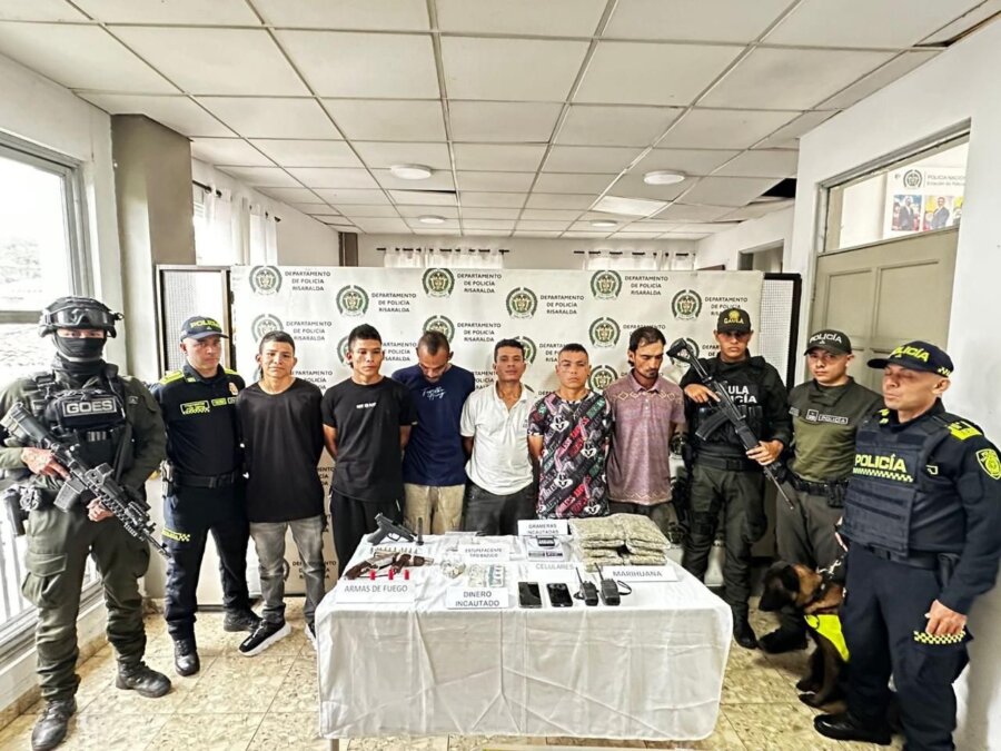 Desarticulan banda “Los Rezagos” dedicada al microtráfico