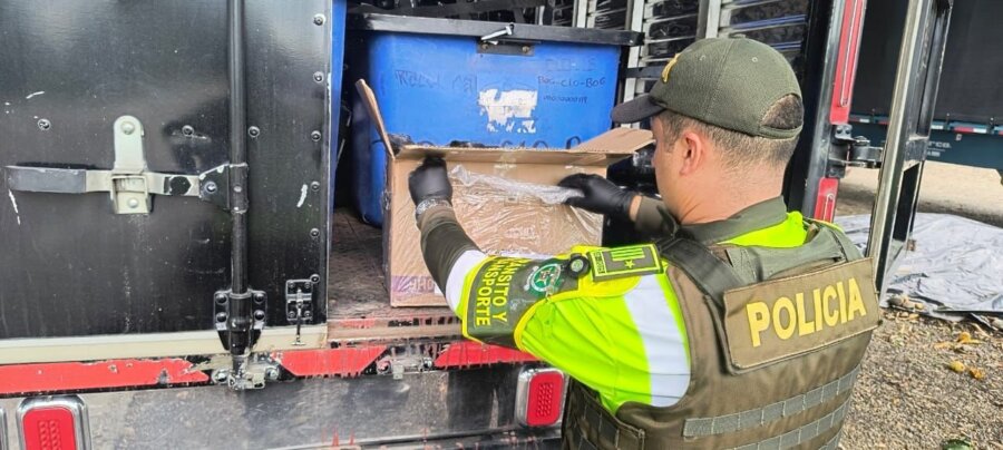Hallan 6.000 gramos de marihuana ocultos en una encomienda de mensajería