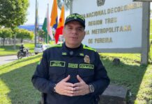 Así es el nuevo comandante de la Policía Metropolitana de Pereira