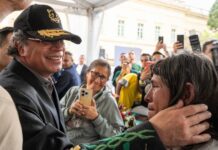 Navidad en comunidad: el presidente Gustavo Petro compartió la celebración con población vulnerable