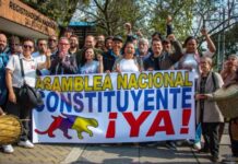 Gobierno inscribió comité promotor de la Asamblea Constituyente