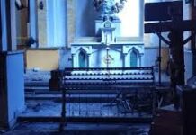 Comunidad se une para reconstruir la iglesia Nuestra Señora de la Valvanera tras incendio del 7 de diciembre