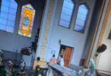 Incendio en la Iglesia de Nuestra Señora de la Valvanera