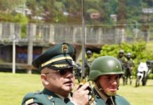 Coronel Julián Arango asumió el mando de la Octava Brigada