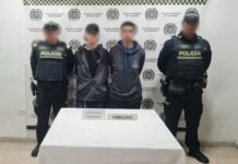Capturan a dos presuntos homicidas tras crimen en la vía Condina, en Pereira