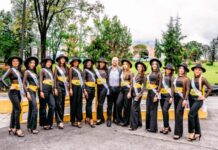 Candidatas al certamen local Chicas Cristal visitan la Industria Licorera de Caldas