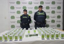 En Manizales, la Policía incautó 108 frascos de ketamina, lo que permitió sacar de circulación más de 10 mil dosis de Tusi en esta ciudad.