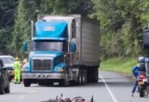 Un muerto y dos heridos en accidente en la vía Manizales–Medellín