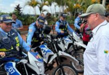 Dosquebradas refuerza Tránsito con 10 nuevas motocicletas