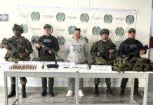 Capturan a alias “La Gorda”, líder de red de apoyo del Frente 57 Yair Bermúdez