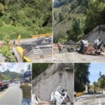ATENCIÓN, EN VIDEO: Grave accidente de tránsito en la vía Calarcá–Cajamarca deja al menos cuatro personas muertas.