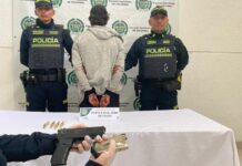 ¡Apenas salió de la cárcel por homicidio y ya estaba armado en pleno centro!