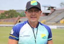 El exfutbolista y entrenador José Fernando Santa, nuevo presidente de la Liga Risaraldense de Fútbol.