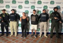 Capturan en Pereira a pareja requerida por homicidio en Chile: enfrentan proceso de extradición