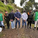Capturan a tres personas por afectación ambiental en zona protegida de Dosquebradas