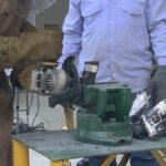 Destrucción masiva de armas incautadas en el departamento