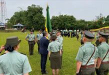 Coronel Carlos Mario Bustamante Bermúdez asume como nuevo comandante del Departamento de Policía del Quindío