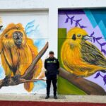 El Policía del arte que pinta esperanza en Pereira