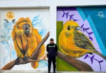 El Policía del arte que pinta esperanza en Pereira