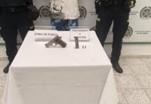 Capturado por porte ilegal de arma