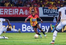 Pereira perdió en Yopal y cayó al último puesto de la Liga