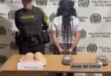 Implantes «ilegales»: llevaba más de dos kilos de droga en sus senos
