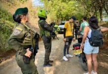 Cinco capturados y dos viviendas allanadas dejó comando situacional en Viterbo, Caldas