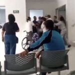 En video| riña en hospital: paciente y enfermera terminaron a los golpes