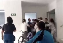 En video| riña en hospital: paciente y enfermera terminaron a los golpes