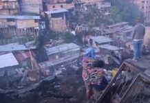 20 familias lo perdieron todo en incendio registrado al sur de Armenia