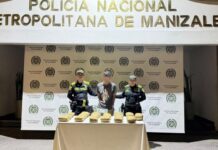 Capturan a hombre con más de 9 kilos de marihuana en el Eje Cafetero