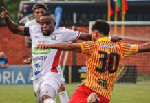 Empate sin goles en el clásico cafetero: Pereira y Once Caldas no se sacaron ventaja en Yopal