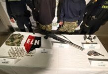 ¡Alerta en el Eje Cafetero! Caen dos menores con armas de guerra y granadas: tenían insignias del ELN
