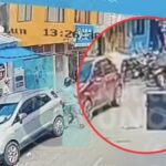 EN VIDEO: Sicario dispara en pleno centro y policía lo abate en segundos