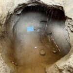 Restos de antiguas comunidades salen a la luz en obra del Hospital Regional