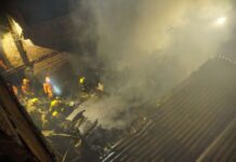 Devastador incendio: dos fallecidos y siete casas destruidas