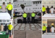 ¡Golpe al crimen en el Eje Cafetero! Capturan a 10 presuntos delincuentes y decomisan 143 kilos de marihuana