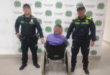 ¡Ni la silla de ruedas ni la casa por cárcel lo detuvieron! Seguía delinquiendo en las calles y lo capturaron.