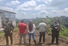 Abrieron una carretera ilegal en zona protegida del Eje Cafetero: tres capturados y maquinaria inmovilizada