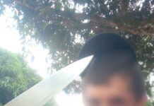 ¡Le enviaba audios amenazantes y fotos con cuchillo! Capturan a alias “El Loco” por aterrorizar a su expareja. Una de las agresiones quedó registrada en video.
