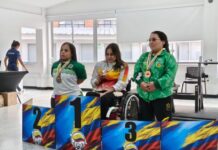 Oro y podios en el Nacional de Parapowerlifting
