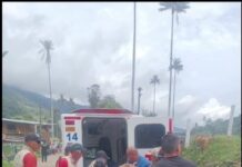 Tres personas resultaron lesionadas tras accidente de tránsito en el Valle del Cocora